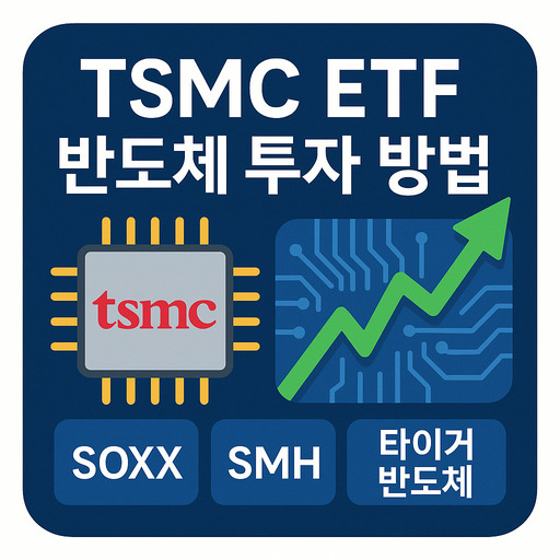 TSMC ETF로 반도체 투자하는 방법 SOXX SMH 타이거반도체