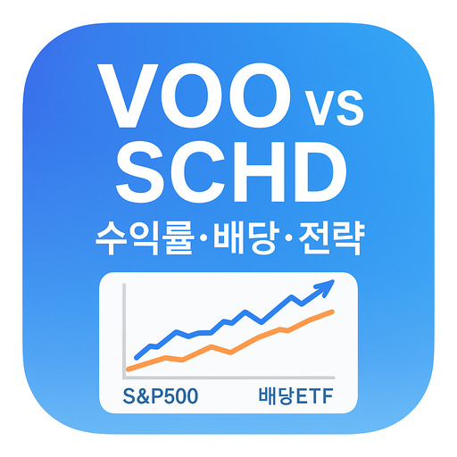 VOO와 SCHD ETF 비교: 수익률, 배당, 장기투자 전략 분석