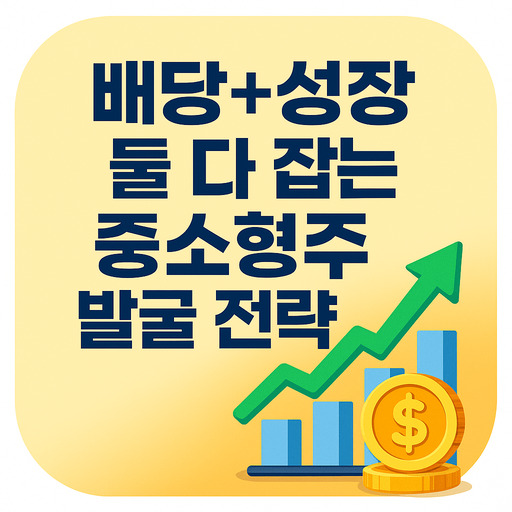 배당+성장 둘 다 잡는 중소형주 발굴 전략
