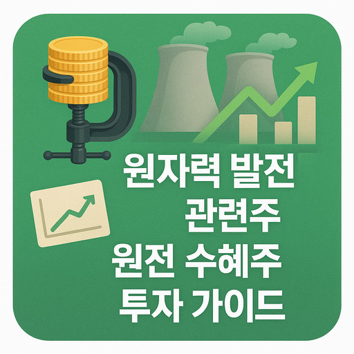 원자력 발전 관련주 원전 수혜주 투자 가이드