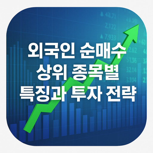 외국인-순매수-상위-종목별-특징과-투자-전략